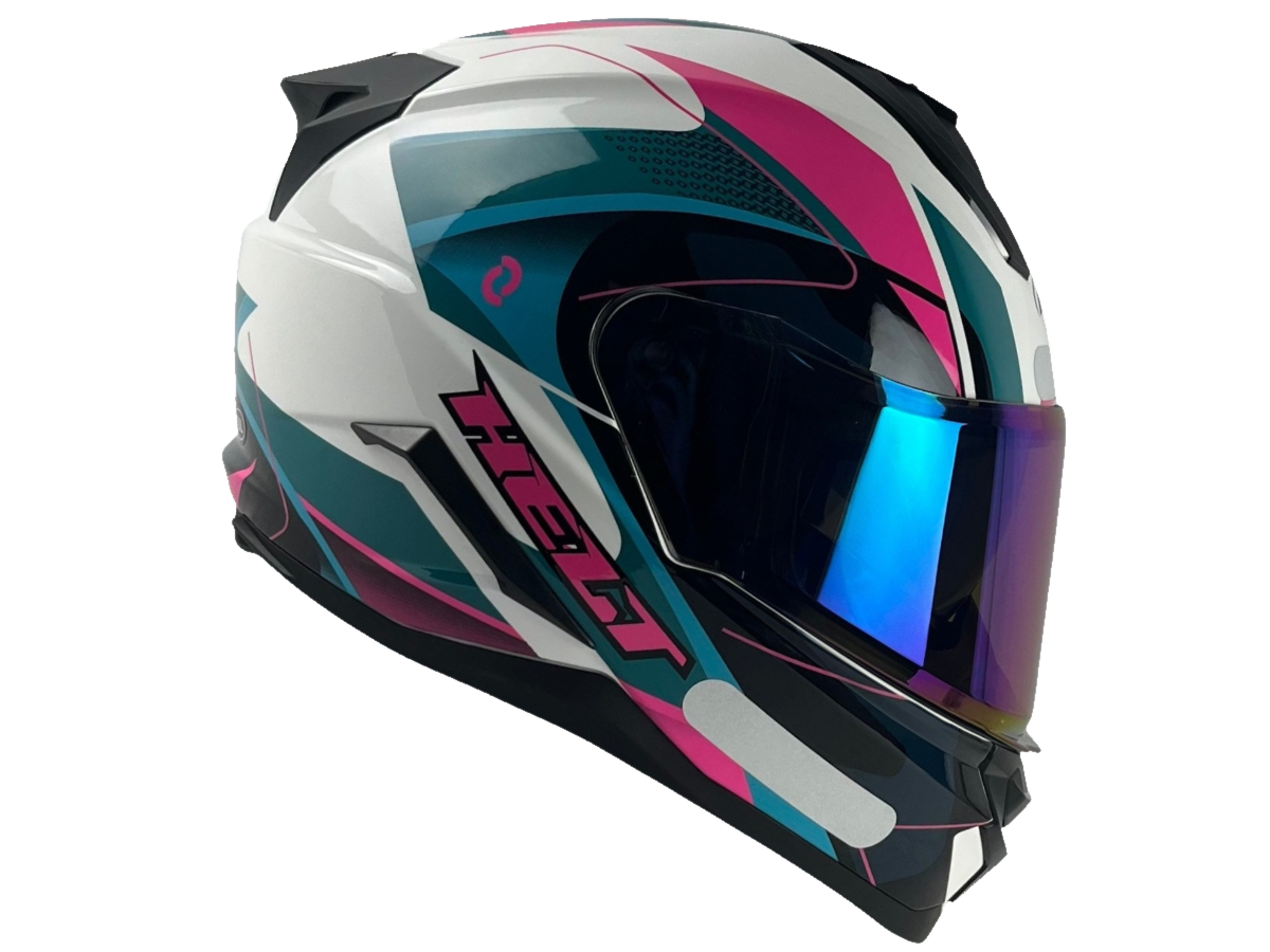 Capacete em destaque