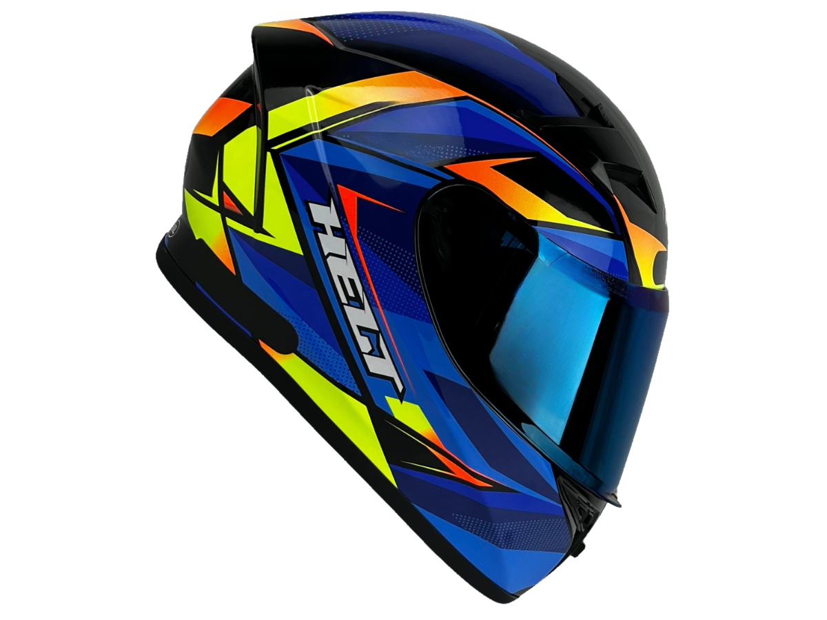 Capacete em destaque
