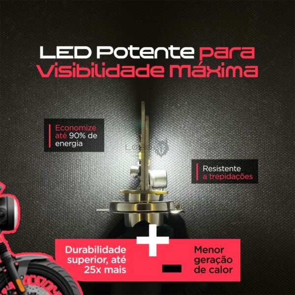 0ec775c7002712bb1132061f59b1aea0.jpeg Lampada Farol Led H4 12V Super Branca - STALLION