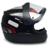 Capacete FW3 Automatic San Marino Fechado Preto/Vermelho Capacete FW3 Automatic San Marino Fechado Preto/Vermelho
