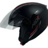 Capacete ASX City Air Aberto Solid - Preto Fosco Capacete ASX City Air Aberto Solid - Preto Fosco