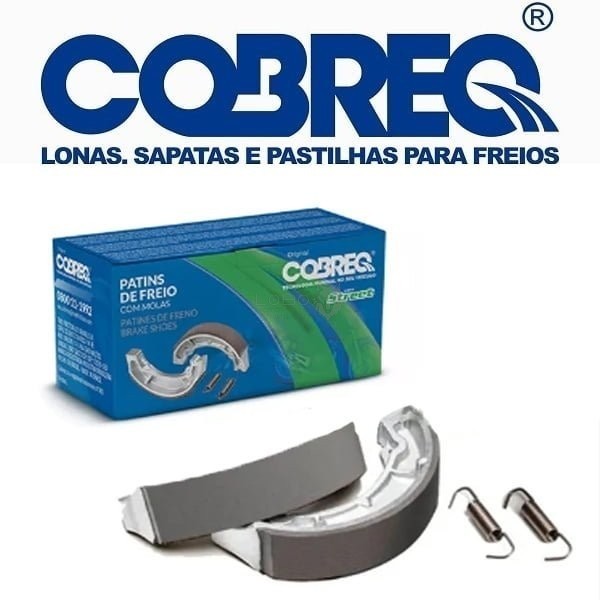 Lona Patim Traseiro Cg 125 Today Titan 83 / 99 Traseira - 0304-CP - Cobreq