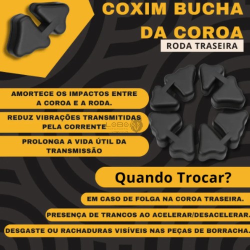 3474574fda8f6a3a55e637265011acaf.jpg Coxim Coroa Titan 150 (Saquinho com 4) - Repool