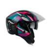 Capacete FW3 X-Open Up Fox Aberto Azul tiffany Capacete FW3 X-Open Up Fox Aberto Azul tiffany