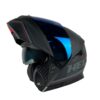 Capacete Helt Hippo Glass Escamoteável + Viseira Extra Black Matt - Preto/Cinza + Viseira Azul Iridium Capacete Helt Hippo Glass Escamoteável + Viseira Extra Black Matt - Preto/Cinza + Viseira Azul Iridium