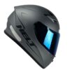 Capacete Helt Polar Fechado + Viseira Extra Cinza Fosco + Viseira Azul Iridium
