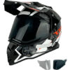 Capacete Helt Cross Vision Glass + Viseira Extra Ride c/viseira fumê