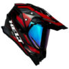 Capacete Helt Cross Vision Glass + Viseira Extra Flux c/viseira camaleão