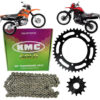 KIT RELAÇÃO XTZ250 09/... 40/13/520HX106 KMC GOLD