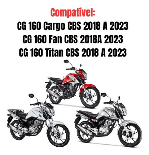 D_607245-MLB88613494570_072025-O.jpg Pastilha de freio dianteira Honda Cg Titan 160 Cbs 2018 2019 2020 2021 2022 2023 2024 - N-1882 - Cobreq