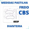 D_613285-MLB83071002326_032025-O.jpg Kit Pastilha Dianteira + Lona de Freio Traseira Titan Fan Cargo 160CBS - Cobreq
