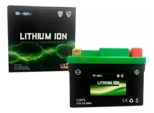 Bateria Litio LIX7L CBX/FAZER250/NX400 Skyrich