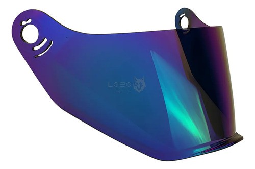 Viseira Helt Cross Vision 630 2mm Antirrisco Cameleão E Fumê
