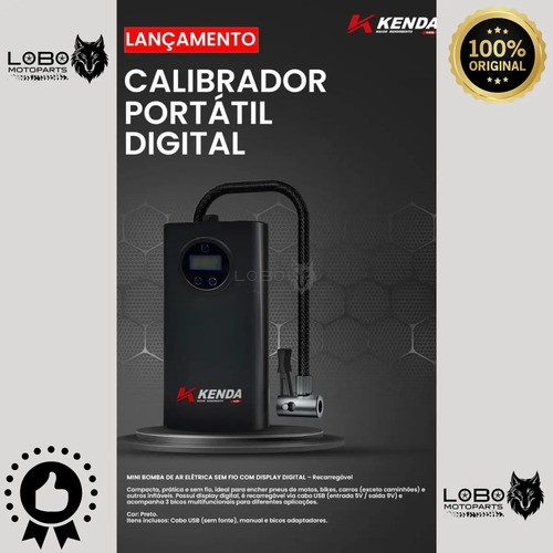 D_640114-MLB92287143418_092025-O.jpg Calibrador Inflador Pneu Digital Portatil Kenda