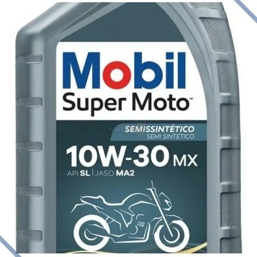 Oleo Semi-sintetico SL 10W30 1L (Cinza/Azul) Mobil