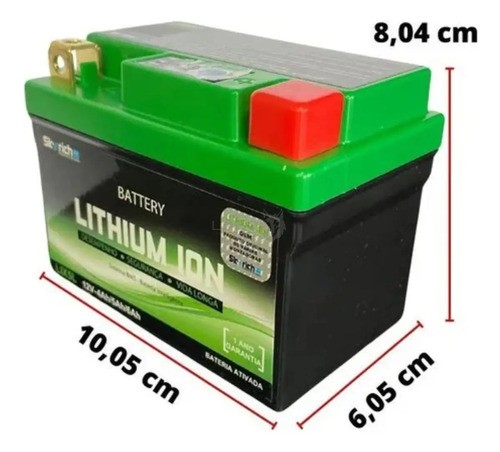 D_697527-MLB86145768997_062025-O.jpg Bateria Litio LIX5L BIZ100/TITAN125/150 Skyrich