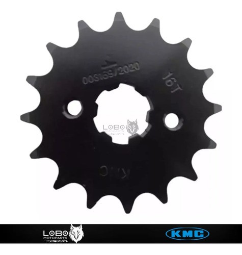 KIT RELAÇÃO TIT/FAN/START150 43/16/428HX118 C/RET KMC GOLD