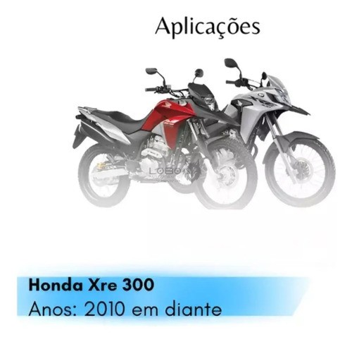 KIT RELAÇÃO XRE300 39/13/520HX104 KMC GOLD