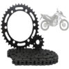 KIT RELAÇÃO XR250 38/13/520HX104 C/RET KMC GOLD