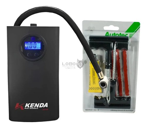 D_827759-MLA107189872255_022026-O.jpg Kit Calibrador Pneu Kenda + Kit Reparo Pneu Autotec