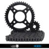 KIT RELAÇÃO TIT/FAN/START150 43/16/428HX118 C/RET KMC GOLD