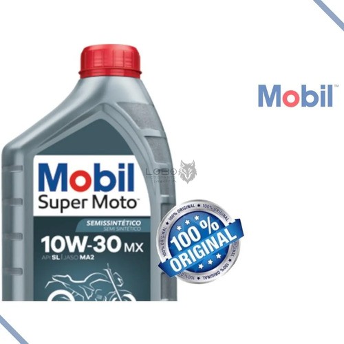 Oleo Semi-sintetico SL 10W30 1L (Cinza/Azul) Mobil