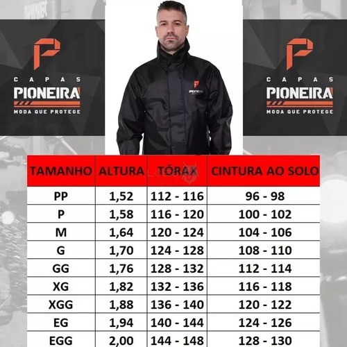 D_891047-MLB85080163225_052025-O.jpg Capa De Chuva Moto Pioneira Impermeável Pvc Motoqueiro Frio