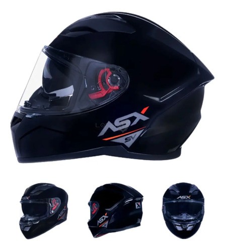 Capacete ASX City SV Fechado