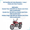 D_915571-MLB83361575739_032025-O.jpg Kit Pastilha Dianteira + Lona de Freio Traseira Titan Fan Cargo 160CBS - Cobreq