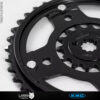KIT RELAÇÃO CB300F 23/24 38/14/520HX110 C/RET KMC GOLD