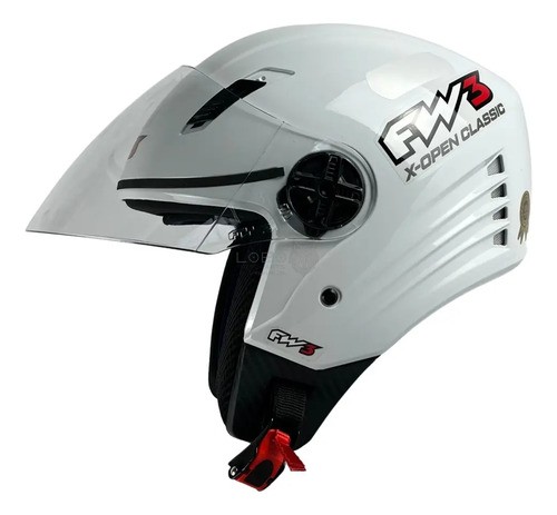 D_921856-MLB90485801289_082025-O.jpg Capacete FW3 X-Open Classic Aberto
