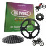 KIT RELAÇÃO XRE300 39/13/520HX104 KMC GOLD