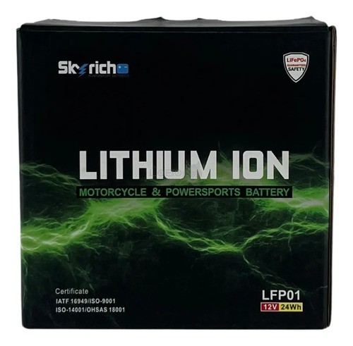D_947712-MLB110465384749_042026-O.jpg Bateria Litio LFP01 CRF250/CRF450/RX Skyrich