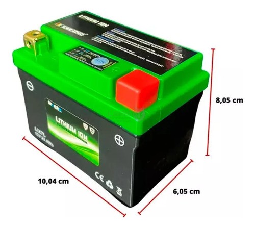 D_948687-MLB85252797716_062025-O.jpg Bateria Litio LIX7L CBX/FAZER250/NX400 Skyrich