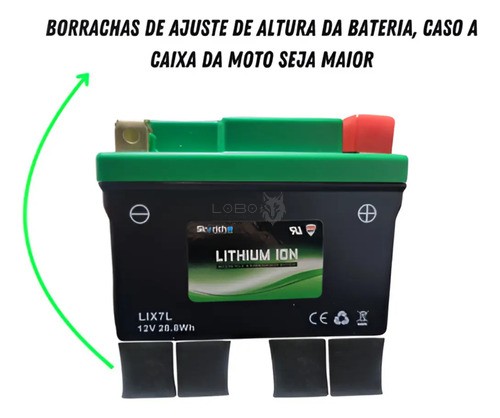 Bateria Litio LIX9 CB400-500/CBR600 Skyrich