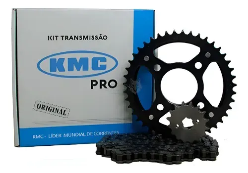 D_978213-MLB90980974807_082025-O.webp Kit Relação Transmissão Titan Fan 150 2004 a 2015 KMC PRO
