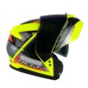 Capacete Helt Hippo Glass Escamoteável + Viseira Extra Viken - Amarelo/Preto + Viseira Camaleão Capacete Helt Hippo Glass Escamoteável + Viseira Extra Viken - Amarelo/Preto + Viseira Camaleão