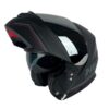 Capacete Helt Hippo Glass Escamoteável + Viseira Extra Black Matt - Preto/Cinza + Viseira Espelhada (Prata) Capacete Helt Hippo Glass Escamoteável + Viseira Extra Black Matt - Preto/Cinza + Viseira Espelhada (Prata)