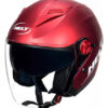 Capacete Helt City Aberto Vermelho
