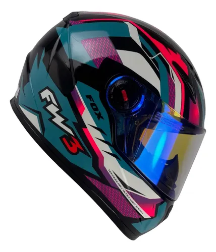 Capacete FW3 GTX Fechado + Viseira Extra