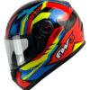 Capacete FW3 GTN Fechado Laranja/Amarelo/Azul Capacete FW3 GTN Fechado Laranja/Amarelo/Azul