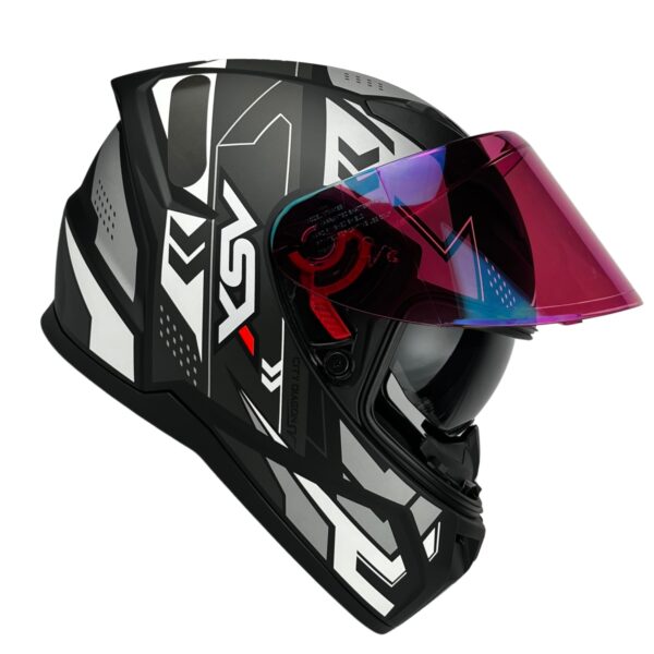 Capacete ASX City SV Fechado + Viseira Extra