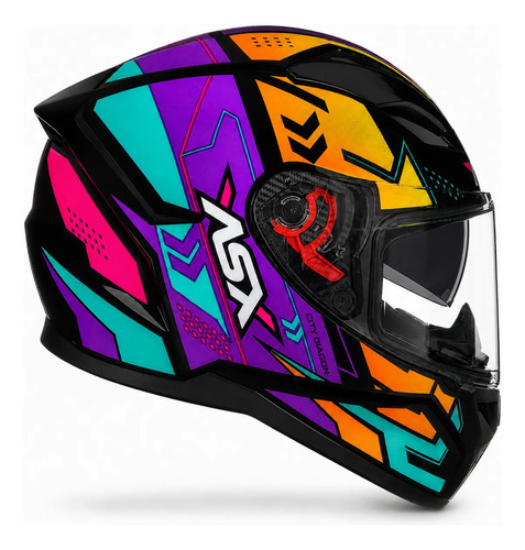 Capacete ASX City SV Fechado