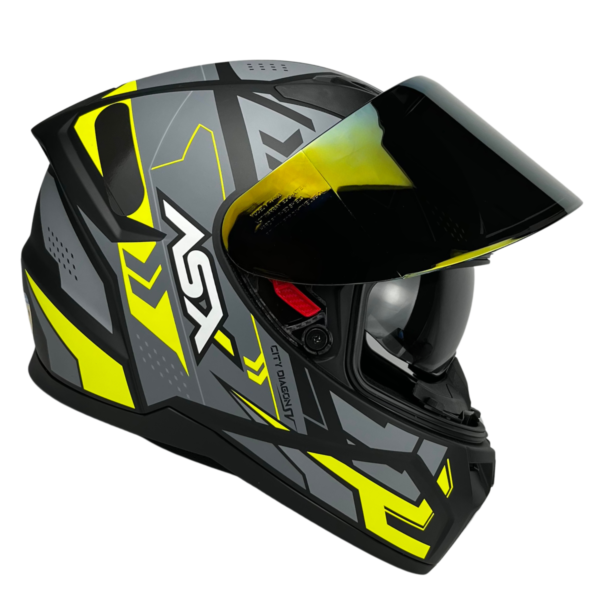 Capacete ASX City SV Fechado + Viseira Extra