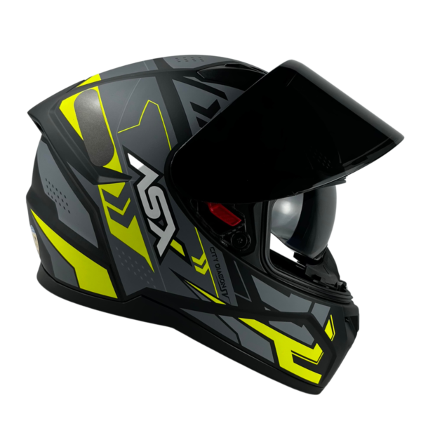 Capacete ASX City SV Fechado + Viseira Extra