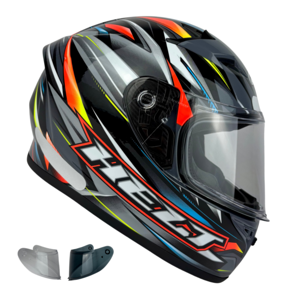 Capacete Helt Polar Fechado + Viseira Extra