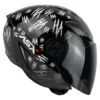 Capacete ASX City Air Aberto + Viseira Fumê
