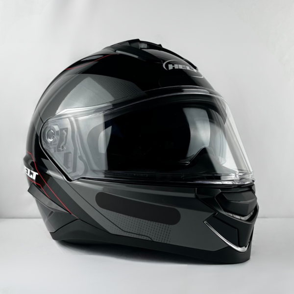 Capacete Helt Tracker Glass Fechado