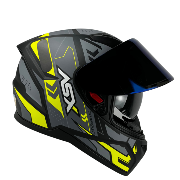 Capacete ASX City SV Fechado + Viseira Extra