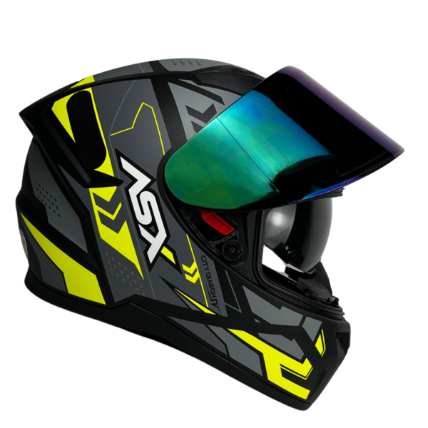 Capacete ASX City SV Fechado + Viseira Extra